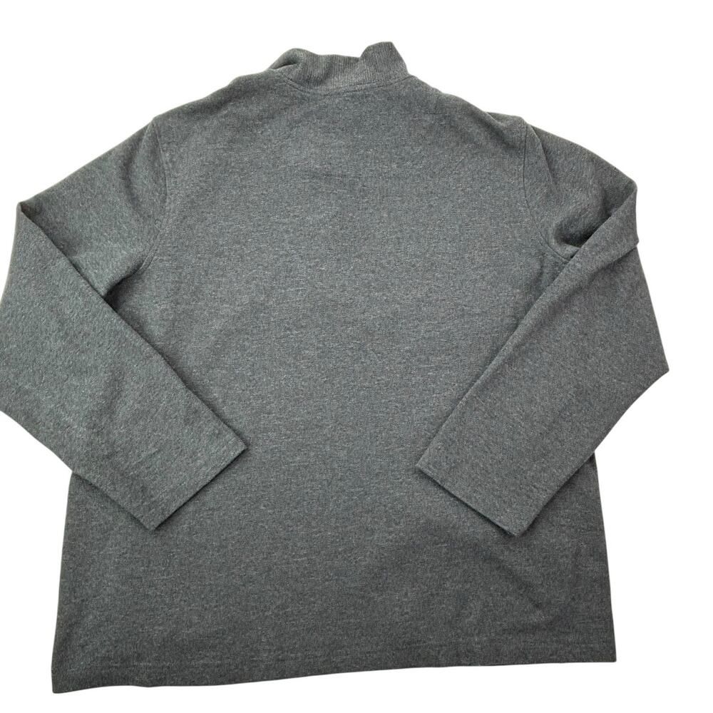 Tommy Bahama Men's XL Gray 1/4 Quarter Zip Mock Neck Pullover Jacket Sweatshirt - Picture 5 of 16